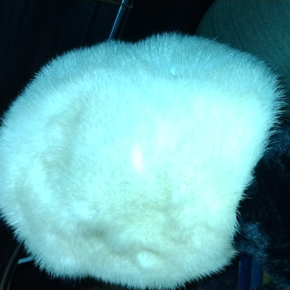 Light Vintage Mink Cream Hat - Picture 5 of 5